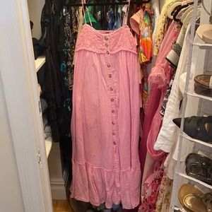 Free People pink dress